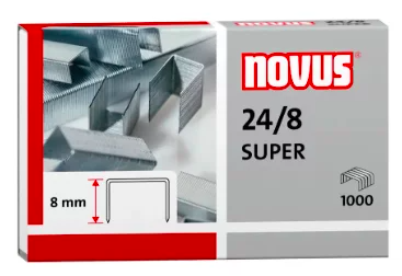 Скоби для степлера NOVUS № 24/8 SUPER ( 040-0038 )
